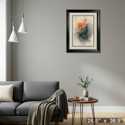 «Abstract Dancer», reproduction encadrée