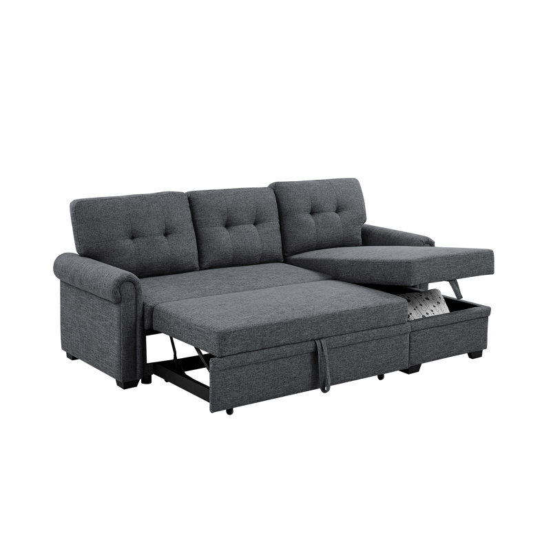 Canapé-lit et chaise longue réversible de 86 po Nyenkan
