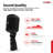 5 Core Retro Dynamic Vocal Iconic Microphone Vintage Style Classic Cardioid Unidirectional Mic