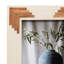 Decorative Photo Frame Contemporary Rustic Resin Brown and White Cascading Design Picture Frame-121487874