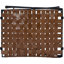 Karma Woven Leather Stool