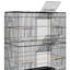 134.5cm Steel Flat Top Floor Bird Cage with Wheels