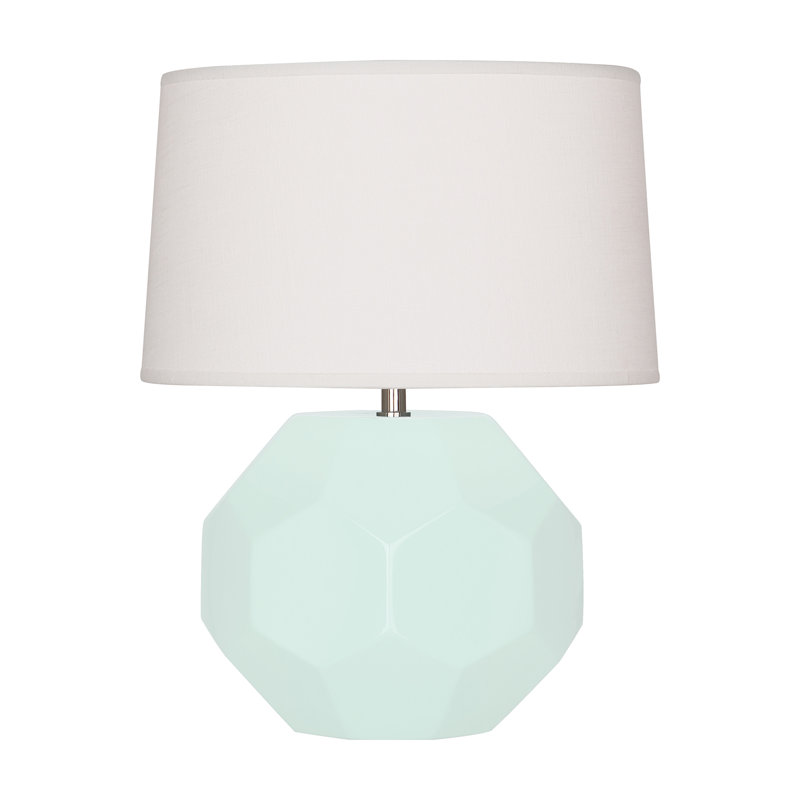 Small Franklin Accent Lamp, 23.5" H x 19.5" W x 19.5" D, Mint