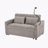 Roumpini Upholstered 55.9'' Sleeper Sofa-1149790593