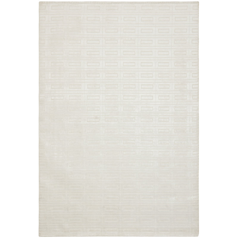 Endor Hand Knotted Grey/Cream Rug
