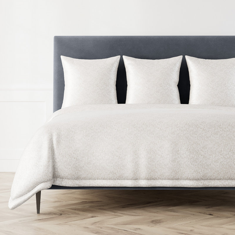 Diamond Dust Linen Duvet Cover, Queen Duvet Cover