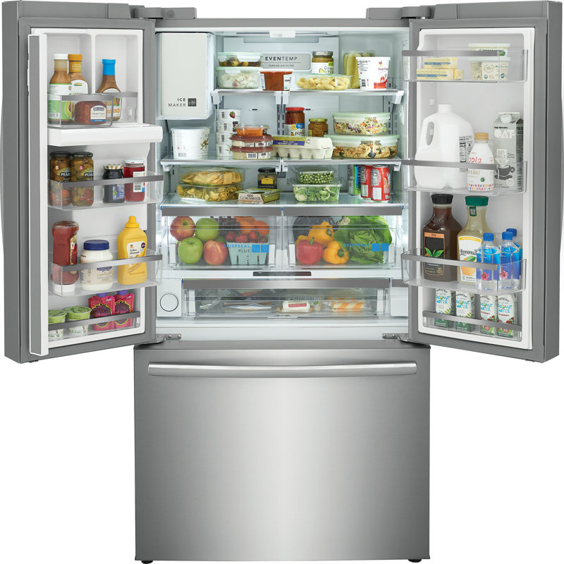 Stainless Steel 22.6 Cu. Ft. Smart French Door Refrigerator