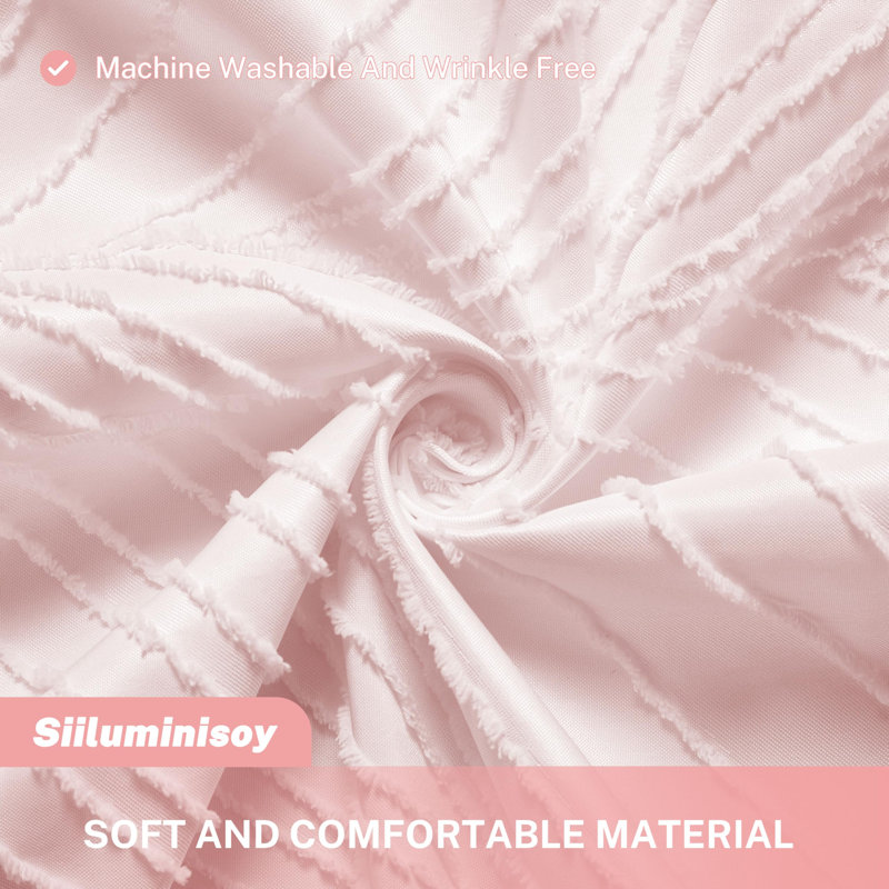 Fabric Shower Curtain, Pink