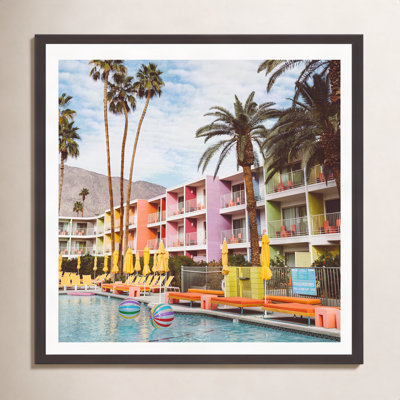 Tulle "Palm Springs Pool Day VII" Print