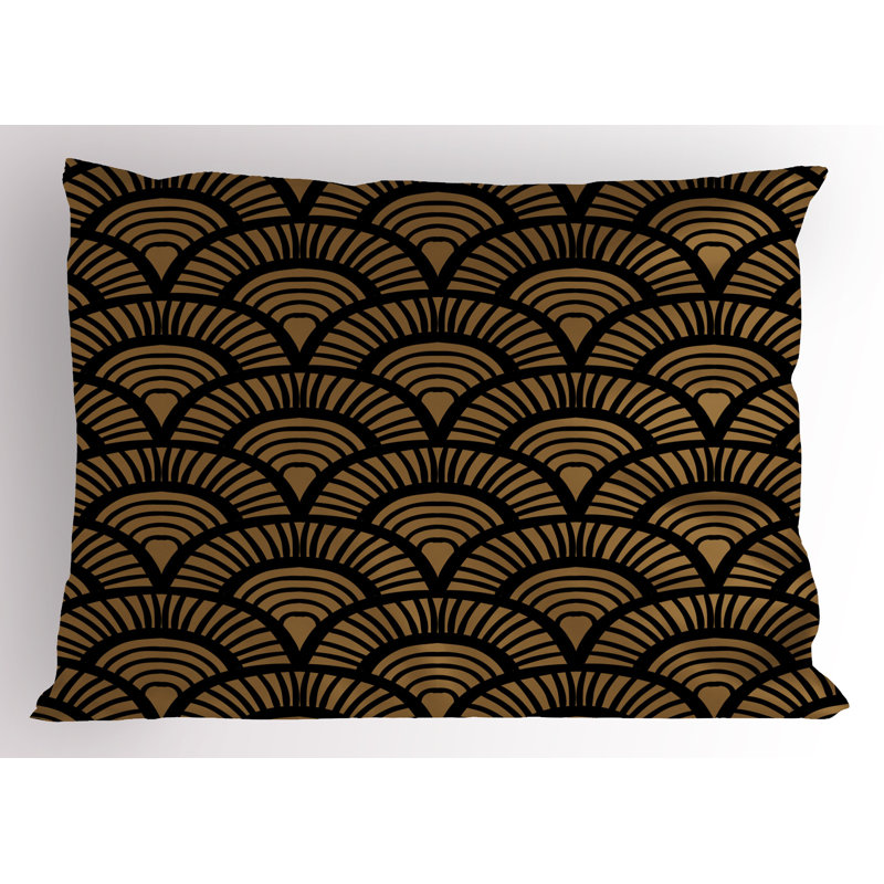 Ensemble de 2 taies décoratives Ambesonne Scallop