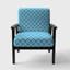 Fauteuil rembourré Mid-Century