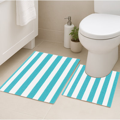 Tapis de salle de bain 2 pièces