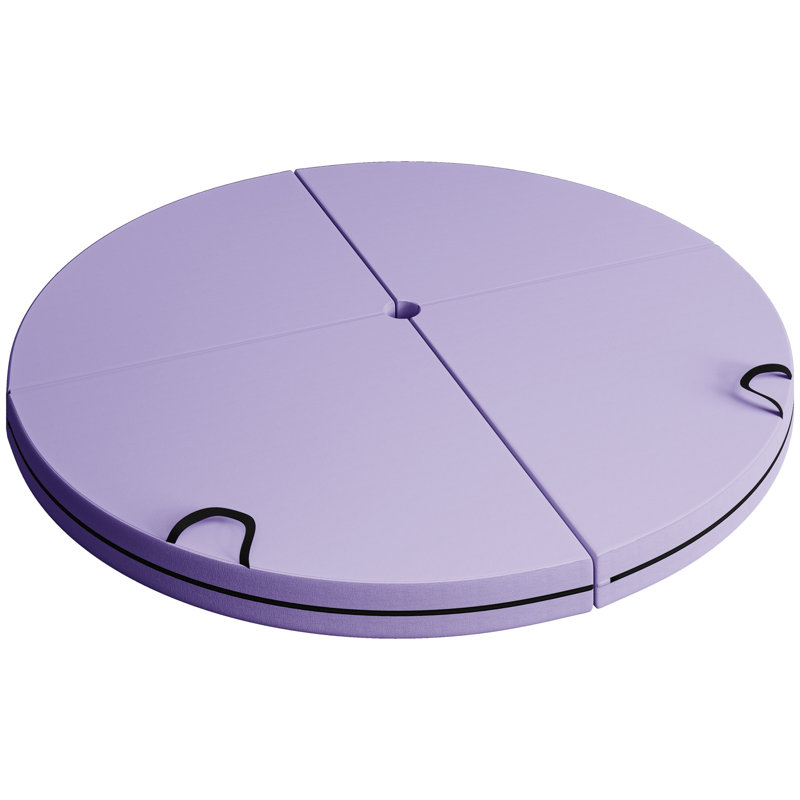 Pole Dance Crash Mat, Foldable Pole Padding Crash Pad With Carrying Handles And 3.5" Thick EPE Foam For Dance Training And Exercise