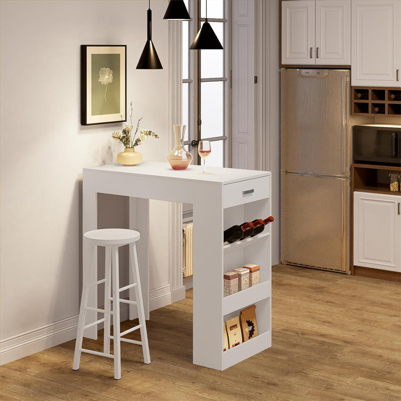 Nzinga Dining Table, White