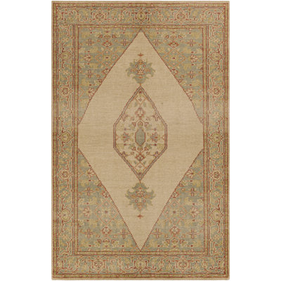 Zahra Wool Oriental Area Rug