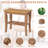 18.98'' W Bamboo Shower Bench-1864458747