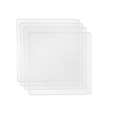 MasterClass Set of 4 Silicone Stretch Lids - Reusable Eco-Friendly Cling Film Alternatives