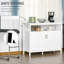 Buffet de cuisine, buffet avec 2 portes et tablettes réglables