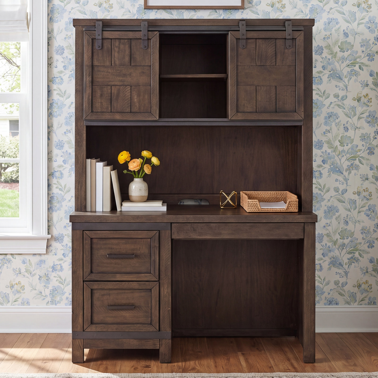 Lexee Computer Desk, 30" H x 50" W x 18" D
