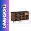 10 Pair Shoe Storage Bench