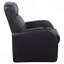 Fauteuil inclinable rembourré avec porte-gobelet