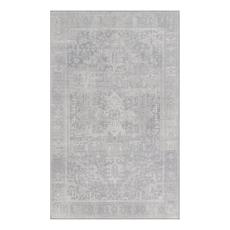 Chenille Abstract Indoor Rug, Rectangle 5' x 8'