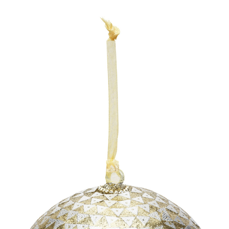 4.5'' Handmade Solid Colour Ball Ornament