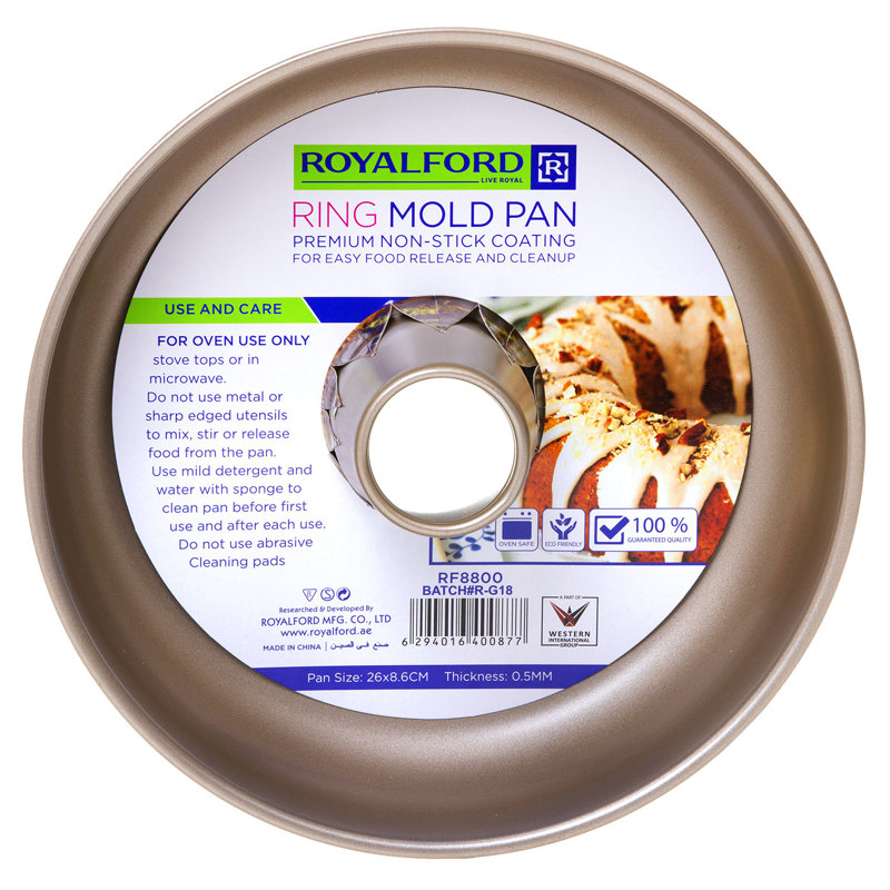 ROYALFORD Angel Food Cake Pan