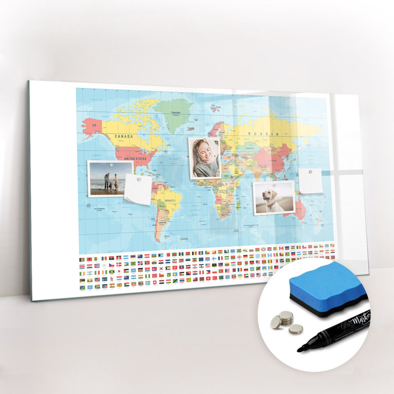 Magnetic Glass Dry Erase Board