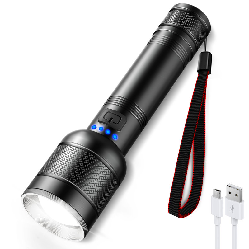 7'' Battery Powered Integrated LED Flashlight