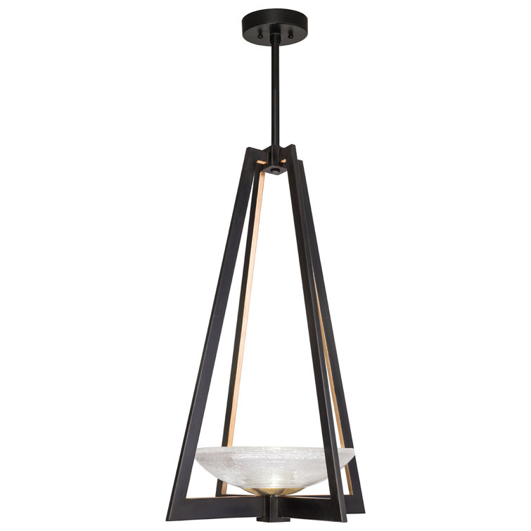 Delphi 2 - Light Geometric Chandelier