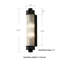 Applique murale cylindrique en verre Sharima-1907729910