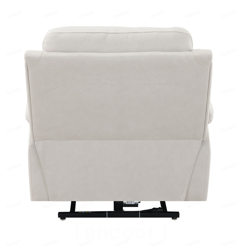 Fauteuil inclinable électrique en microfibre Chriki