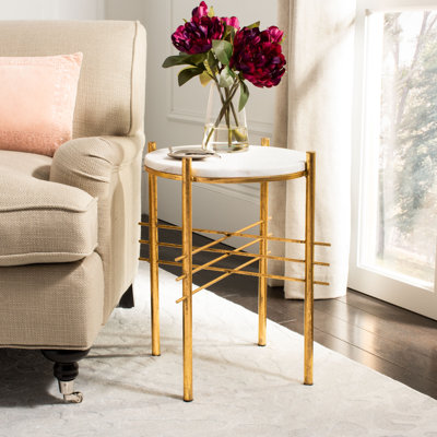 Mirasol Marble Top End Table