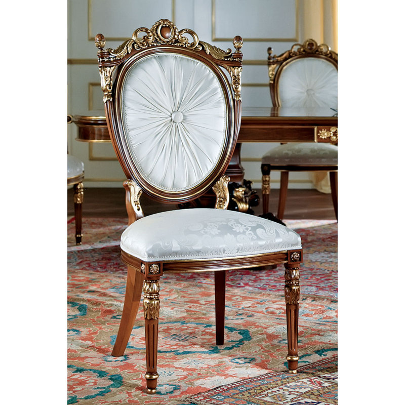 Upholstered Side Chair in Cherry