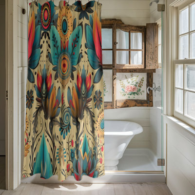 Boho Festival - Premium Shower Curtain