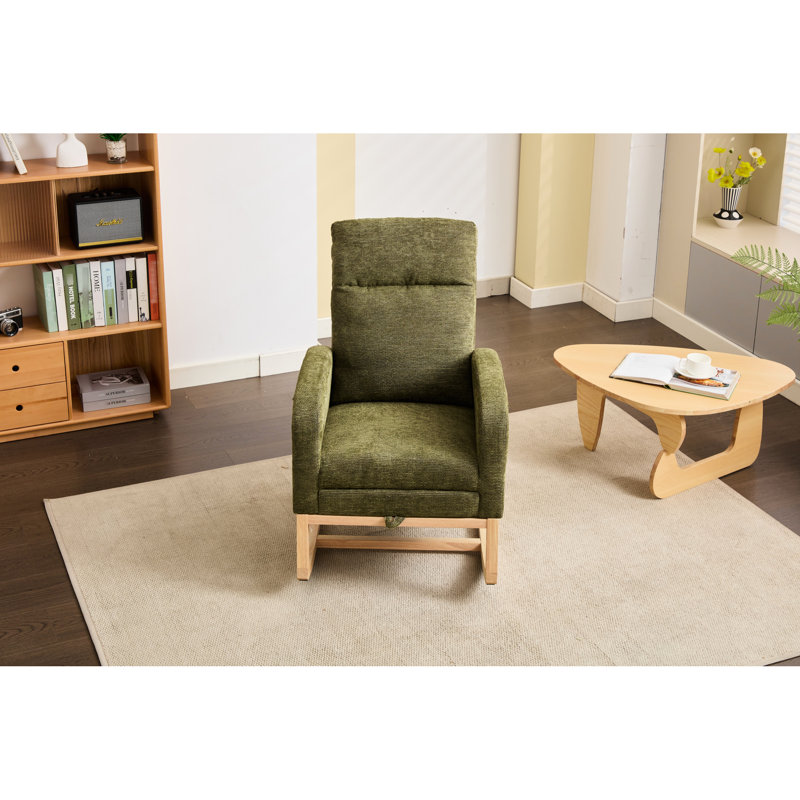 Fauteuil à bascule Modern Living, Cyan
