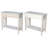 Solid  Server Table With 2 Drawers And Shelf, Unfinished Console Table For Residential Use, Ready To Assemble