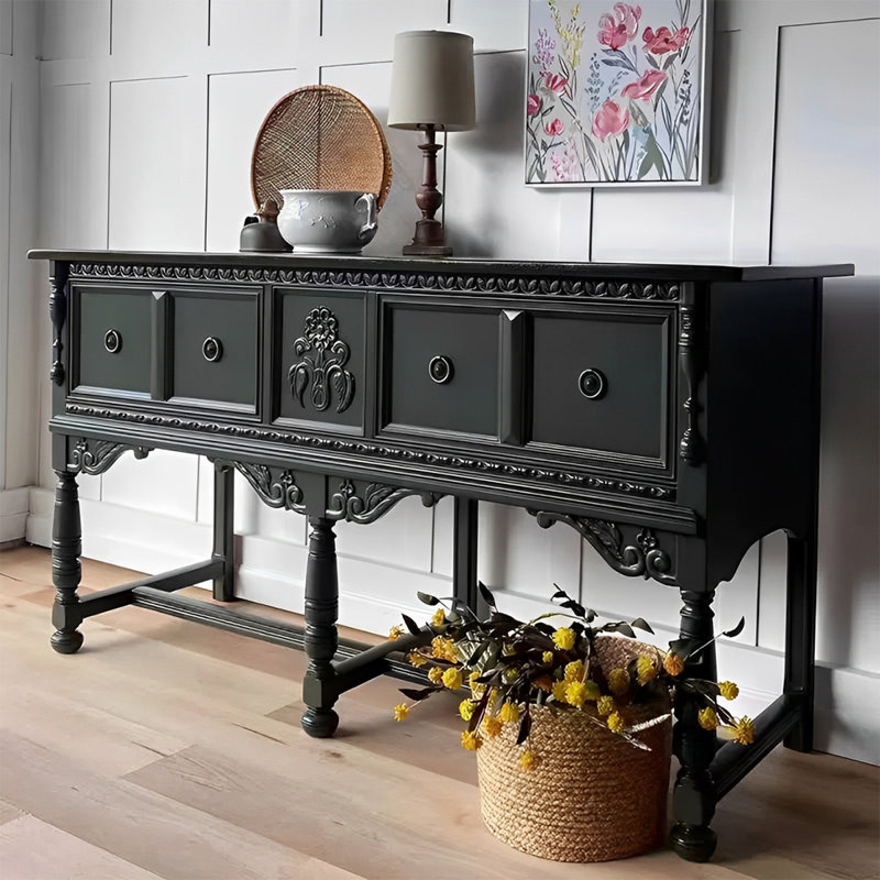Retro Multifunctional Practical Console Cabinet