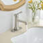 Robinet de salle de bains monotrou avec ensemble de drainage-64601196
