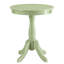 Table d'appoint avec base en bois