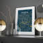 «Krakow City Map», impression de luxe-169859029-169859030