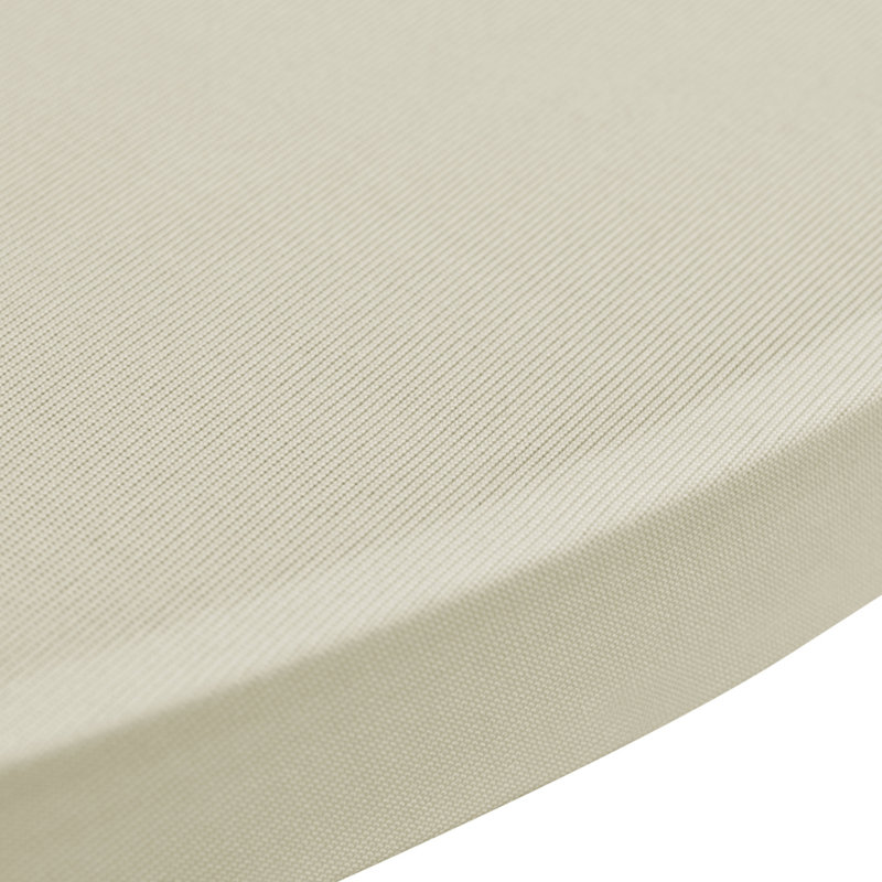 Table Cloth Set, 80cm diameter, Cream