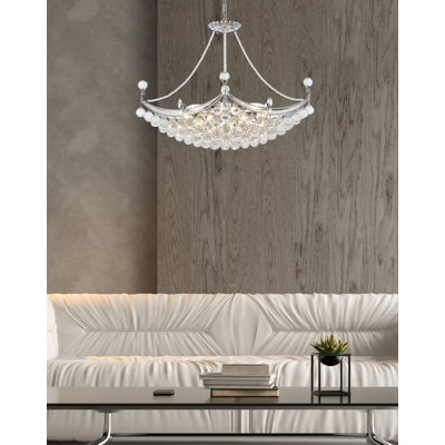 Eustacio Crystal Flush Mount