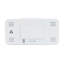 Acctim Rialto Digital Alarm Clock Radio Controlled Crescendo Alarm Thermometer High Contrast Coloured VA Display White