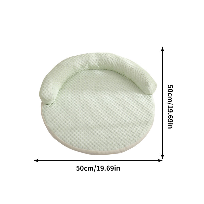 Soft Cushions For Pet Bed Suitable For Small To Large Cats Breathable Cushion Scratch Mat, green