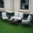 Gonneke Premium All-Weather Wicker 4 - Person Patio Conversation Set with Cushions