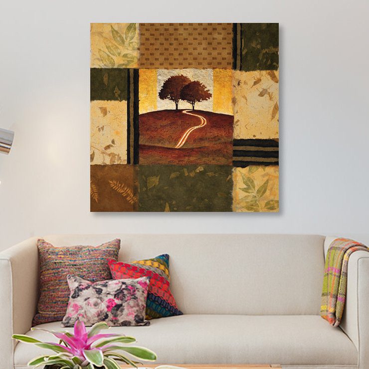 « adagio », impression sur toile, H 18 po x l 18 po x P 1,5 po, Pas de tapis, Toile tendue