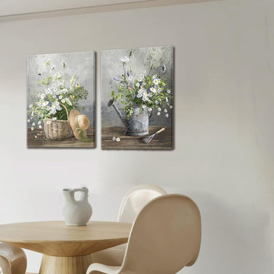 2 Piece Wrapped Canvas Print