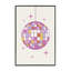 Giclée sur bois pastel disco pastel encadrée par Nataly White-111706583-107873431